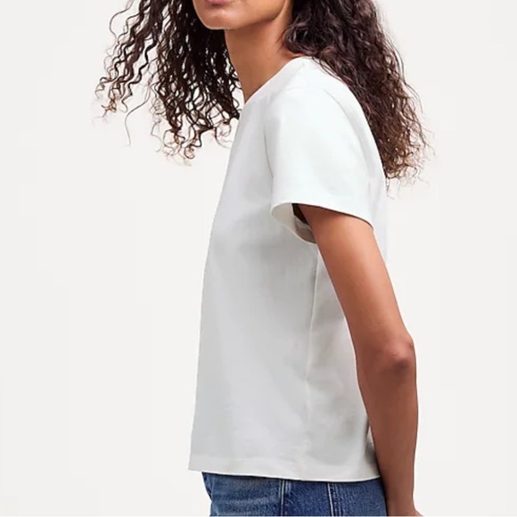 Madewell Cotton Perfect Crewneck Tee - Picture 3 of 7